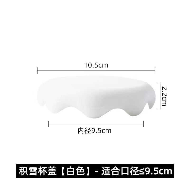 Wholesale Silicone Snow Cover Design Thickened Universal Anti Scald and Heat-insulating Cup Accessories