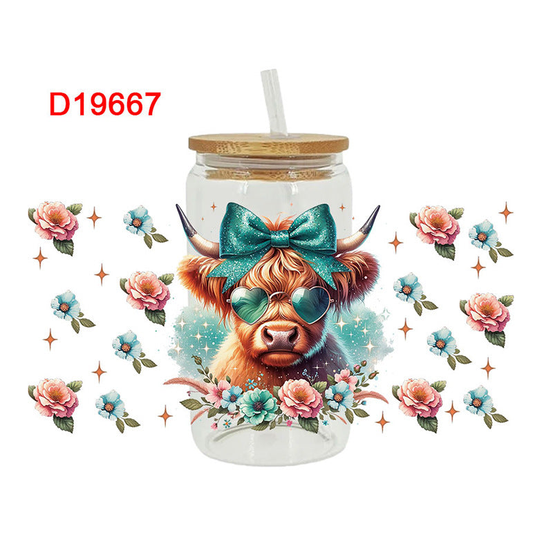 Wholesale UV Transfer Paste Glass Crystal Label Crystal Paste 16OZ UV DTF WRAPS