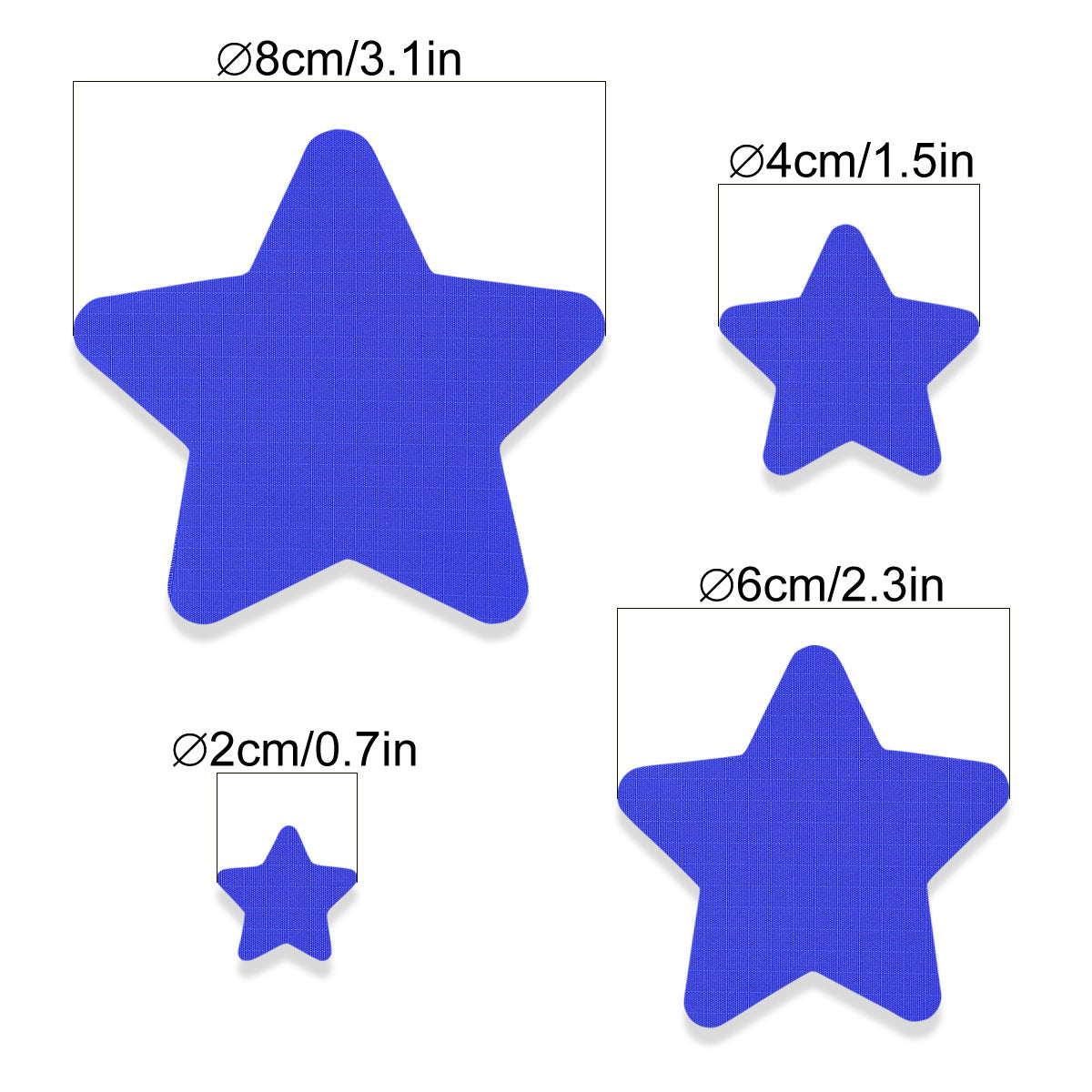 Wholesale Sapphire Blue Nylon Self Adhesive Repair Patches 11 Pack No Sew Waterproof Fabric For Coats Raincoats Tents Down ets Everyday Home Travel Gift