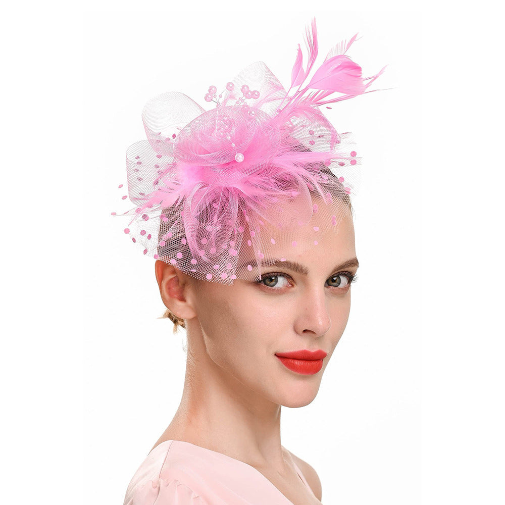 Wholesale Mesh Feather Headband