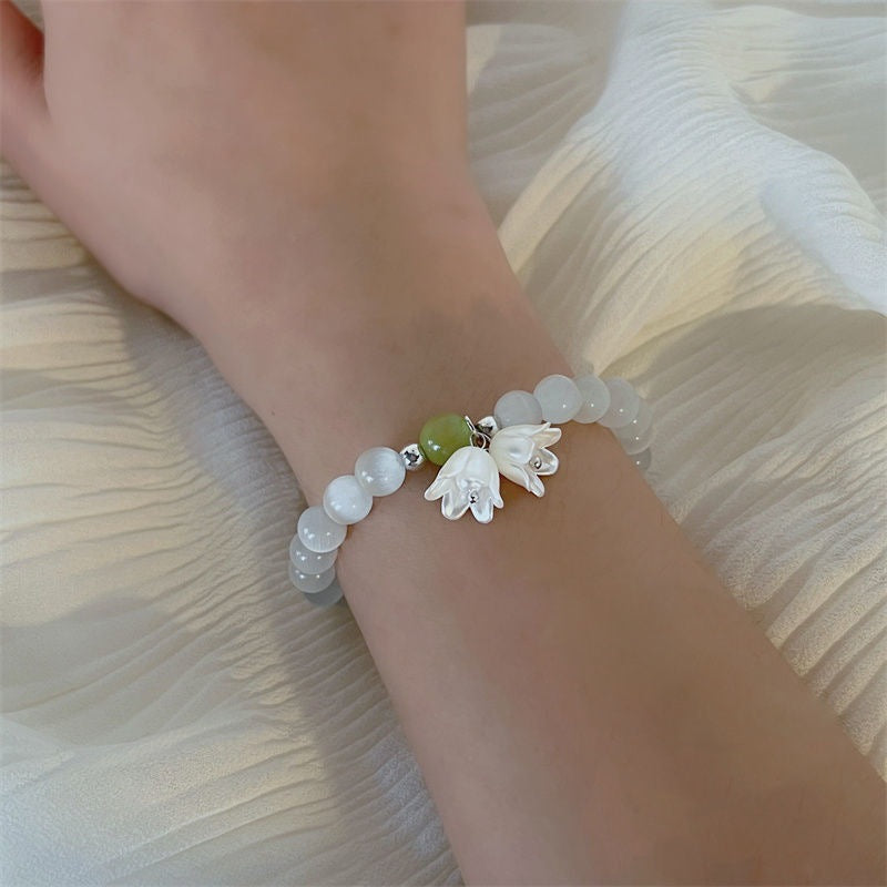Wholesale Tulip Cat's Eye Pull Bracelet