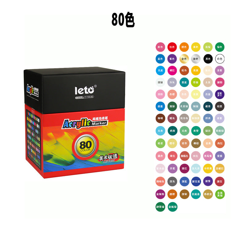 Wholesale Colorful Waterproof Sunscreen Non-fading Plastic Color Pens