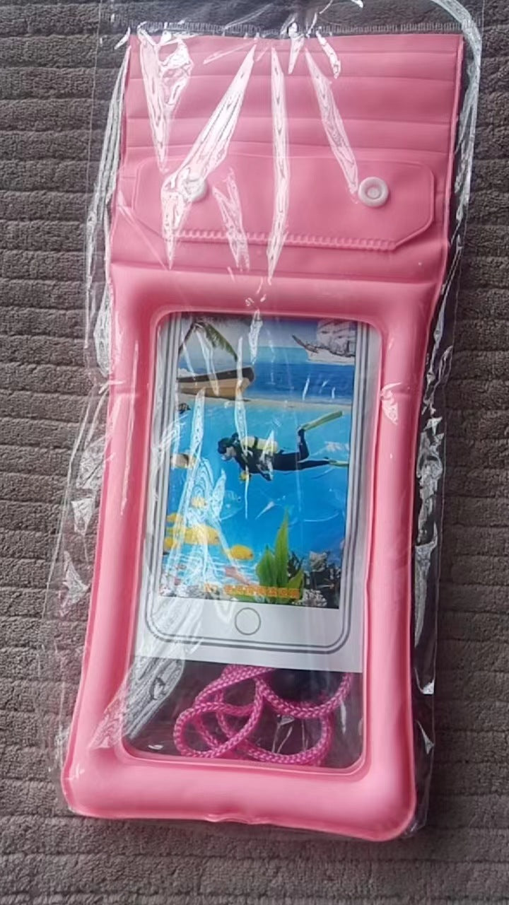 Wholesale Inflatable Floating Touch Screen Mobile Phone PVC Storage Bag