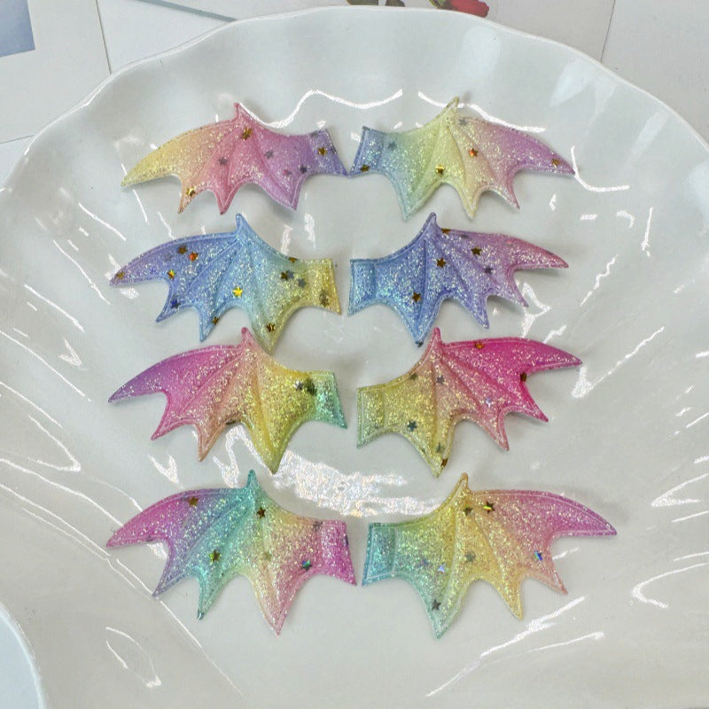 Wholesale Ultra Embossed Magic Devil Wings DIY Handmade  Hairpin Costume Hat Shoes and Socks Decorative Accessories
