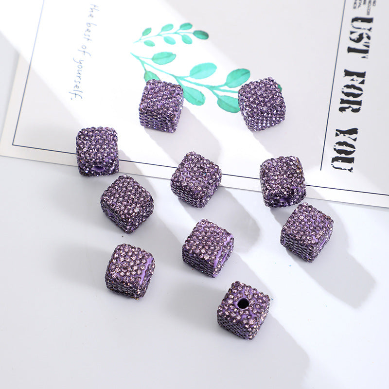 Wholesale 100PCS Valentine’s Day DIY Square Diamond Ball