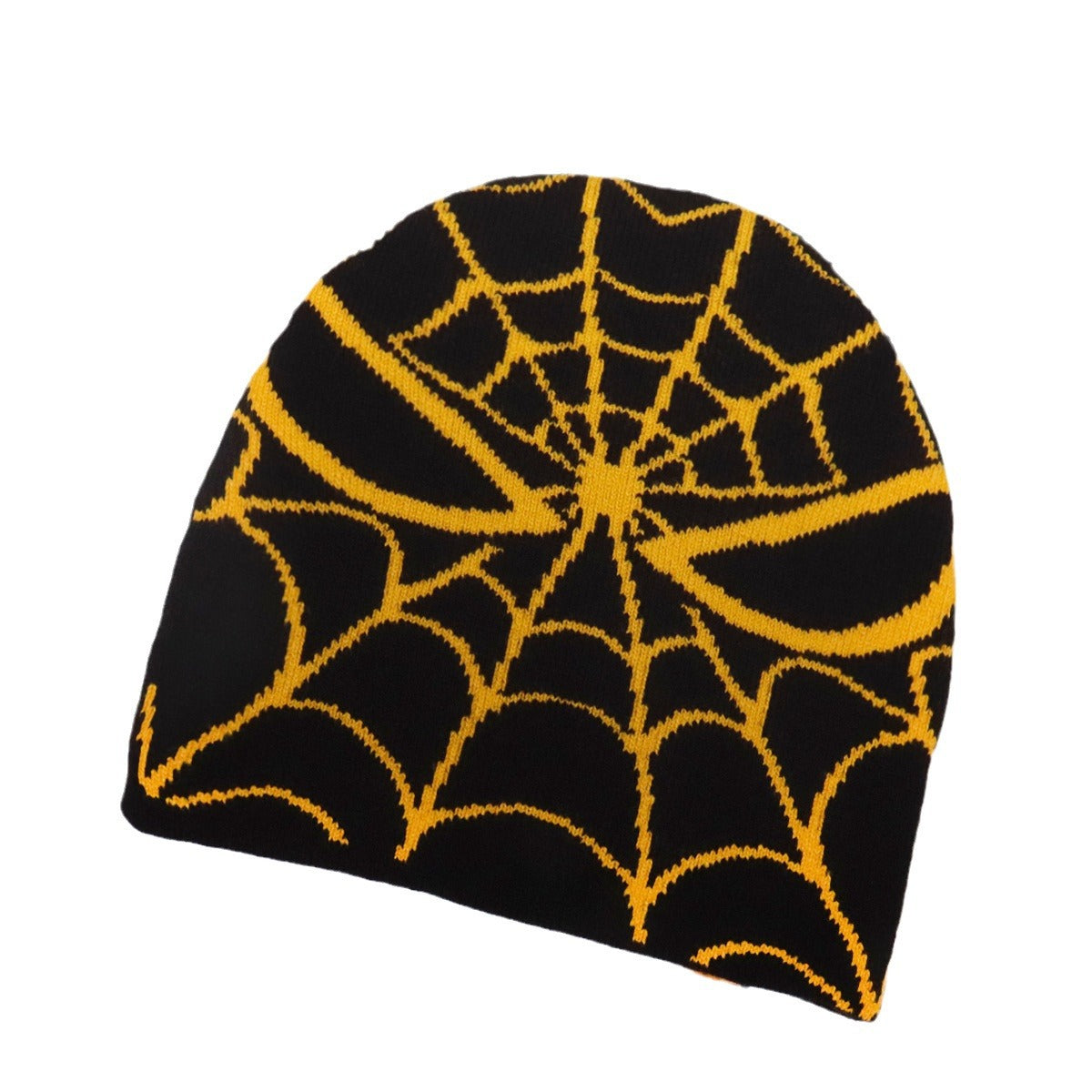 WholesaleHot Sale Jacquard Halloween Spider Web Beanie