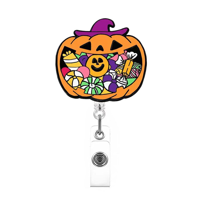 Wholesale Christmas cartoon gift Badge Reels