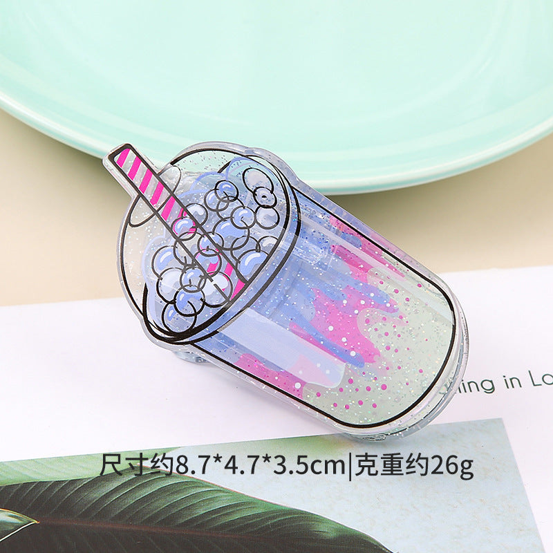 Wholesale Fun Cartoon Food Hair Clips Croissant Burger Pizza Popcorn Design PVC Hair Claw Accessory Chic Everyday Styling And Gift