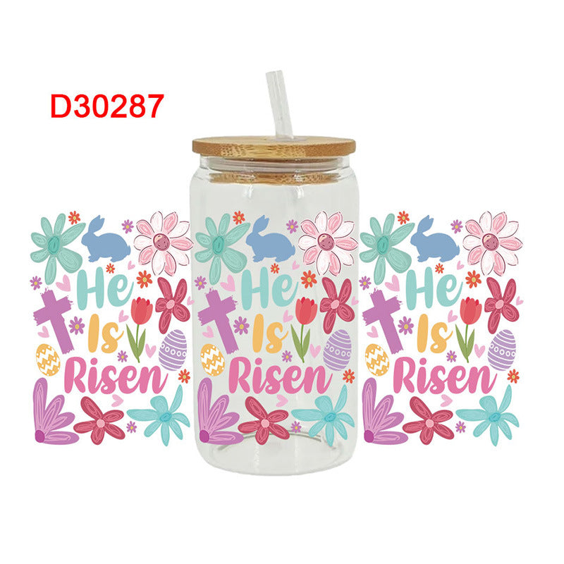 Wholesale UV Transfer Paste Glass Crystal Label Crystal Paste 16OZ UV DTF WRAPS