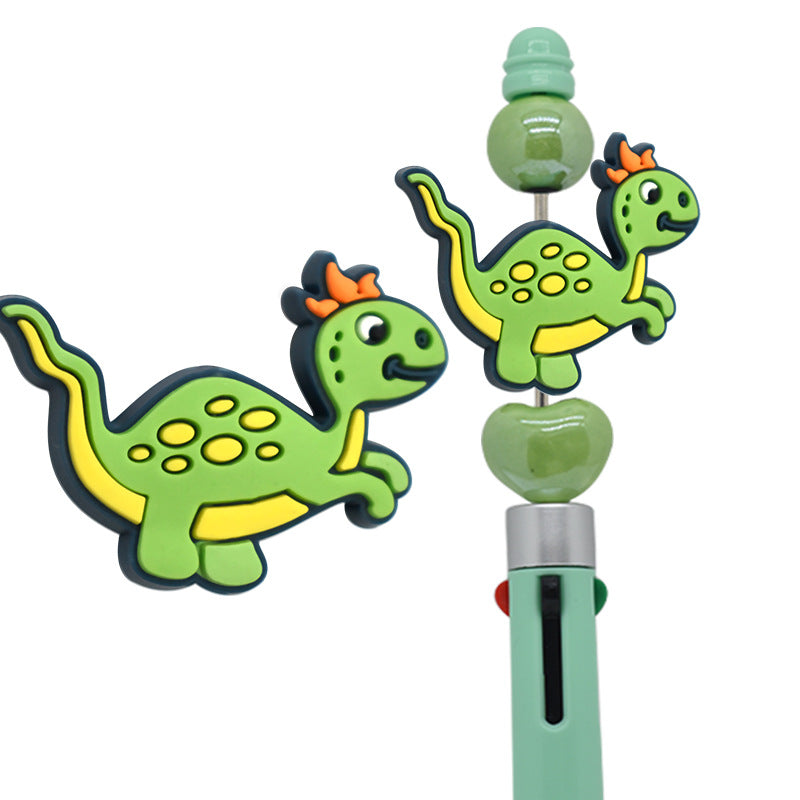 Wholesale 100pcs Diy Dinosaur Cartoon PVC Beads