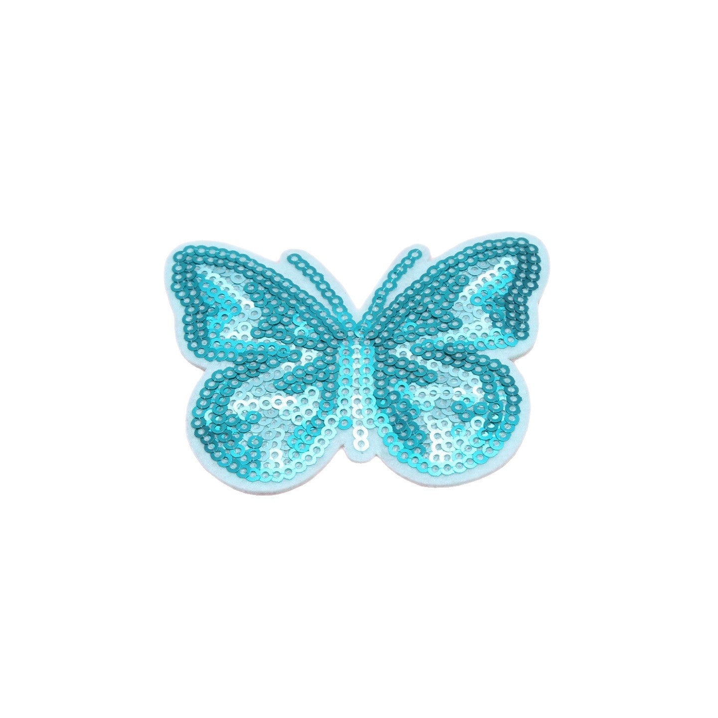 Wholesale 5pcs Colorful butterfly sequin embroidery DIY Patches