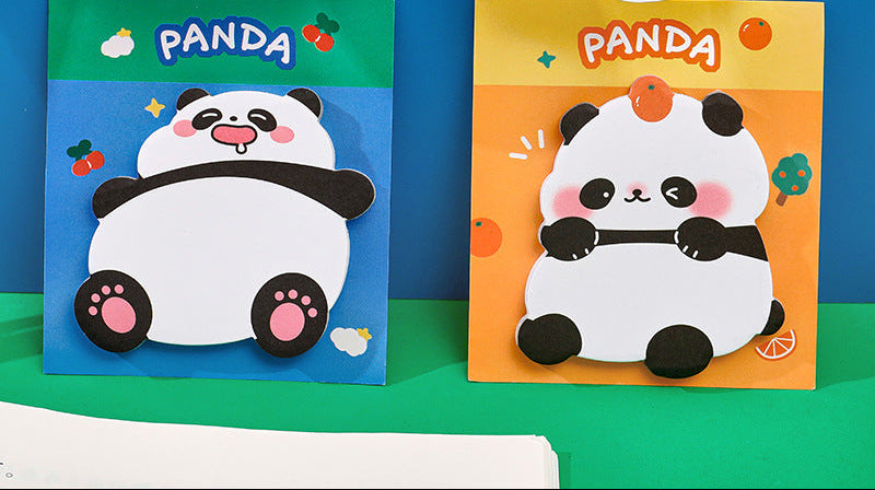 Wholesale Colorful Cute Cartoon Alien Panda Sticky Notes