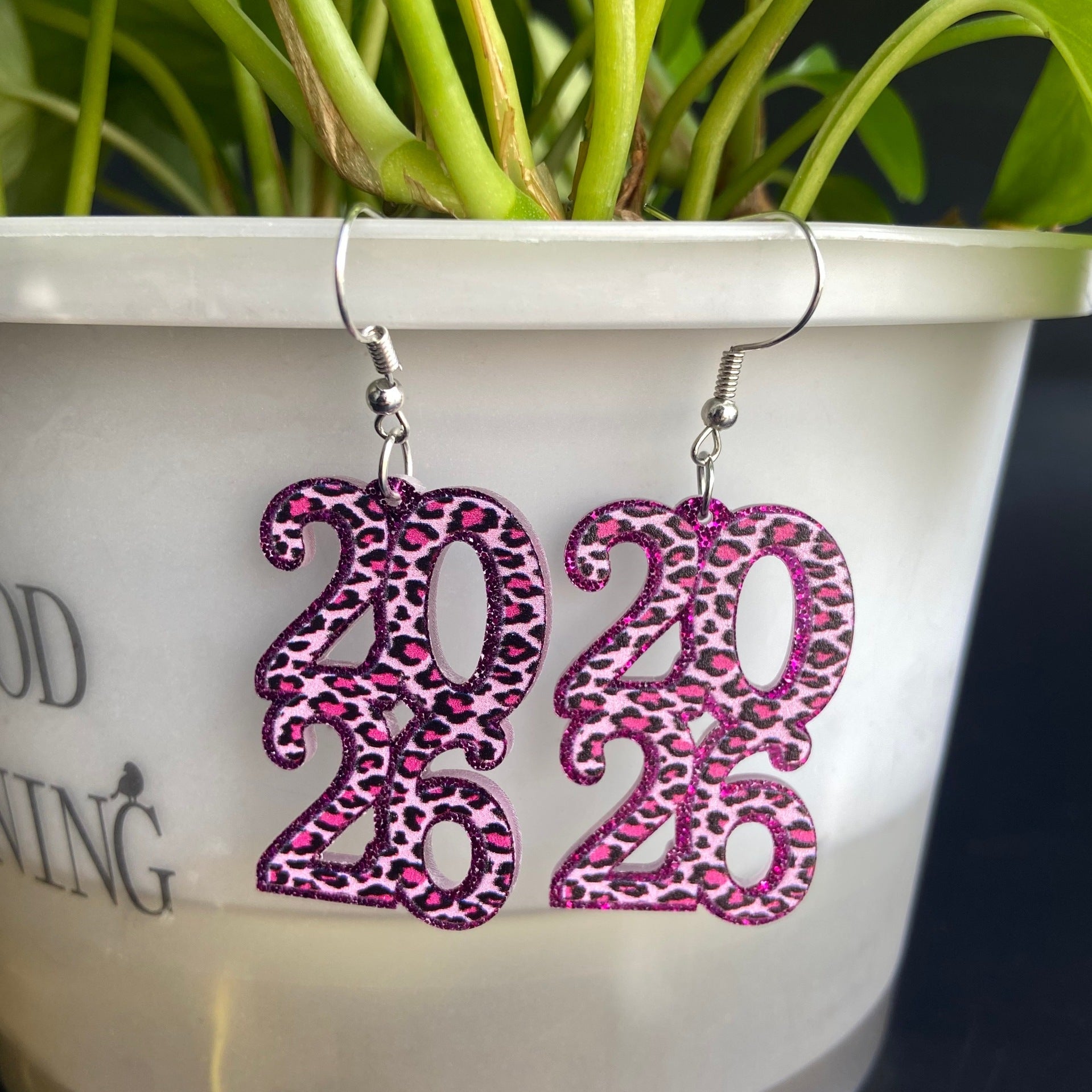 Wholesale 2026 Acrylic Digital Earrings