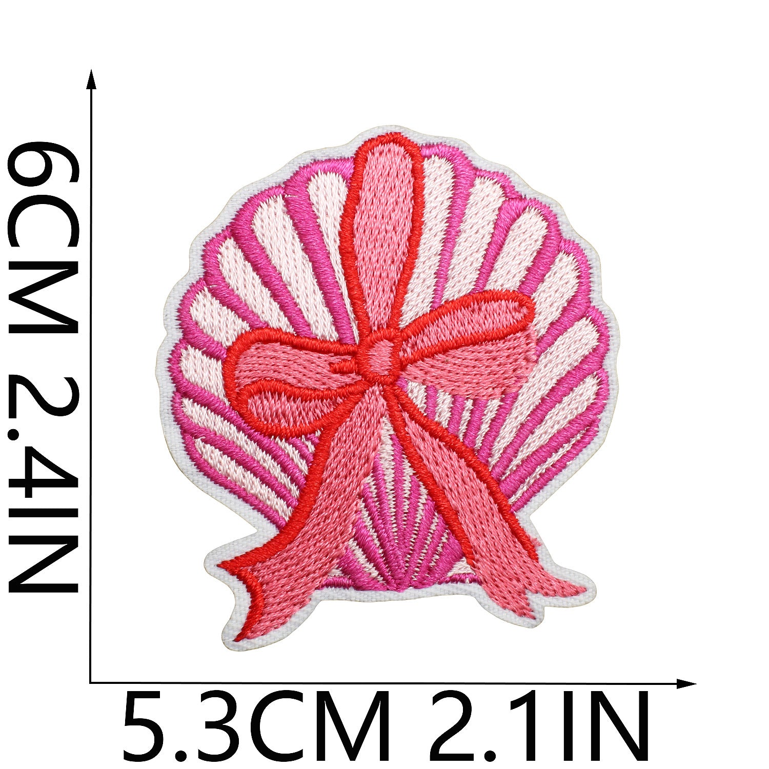 Wholesale Pink Surf Girl Embroidered Patch With Turtle Shell Bow Shark Decorative Fashion Accessory For Clothing DIY Craft Boutique Resale