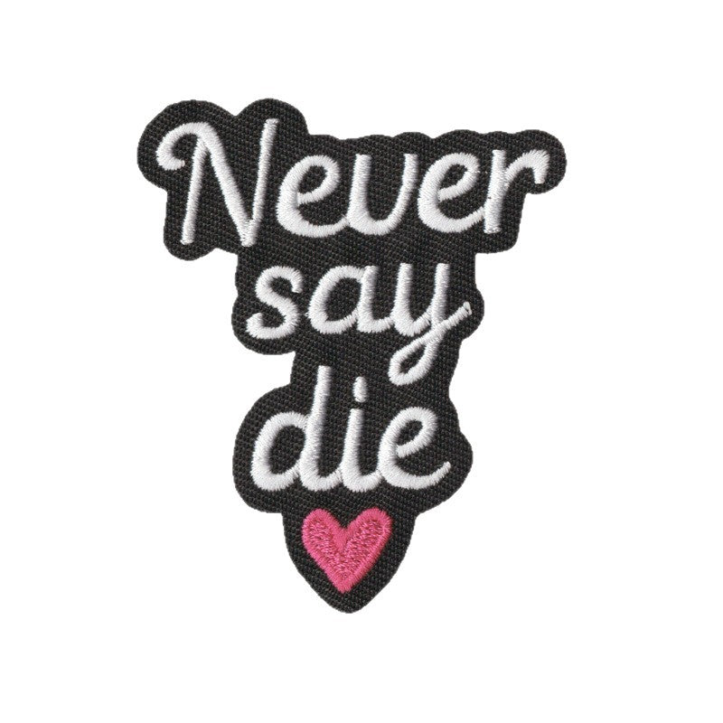 Wholesale Fashion English Letter Embroidered Patches Heart Design DIY Decorative Badges For Bags Towels Clothing 9 Piece Set