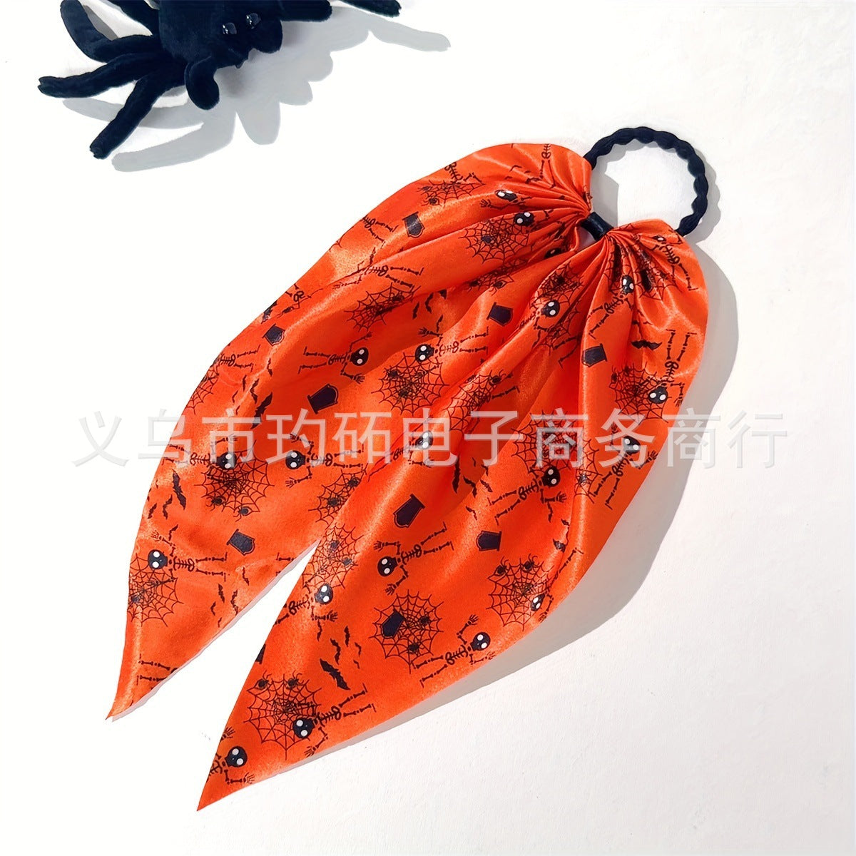 Wholesale  hair accessories ghost bat ribbon pumpkin hair ring