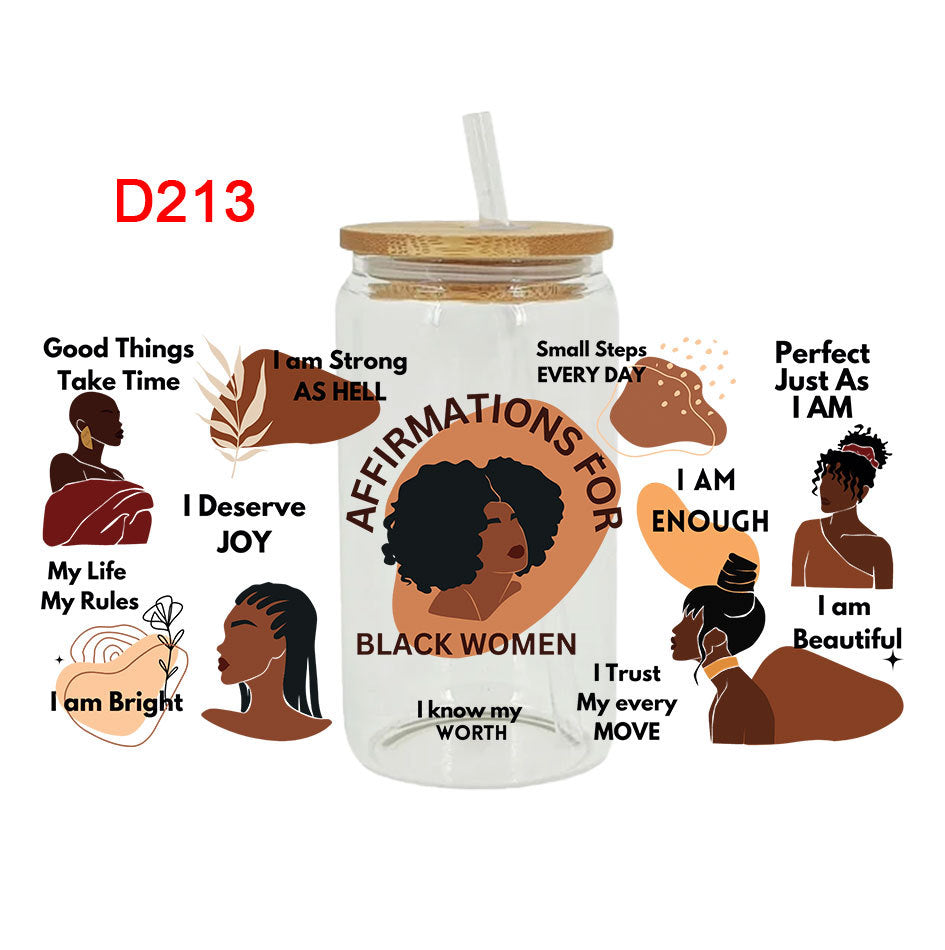 Wholesale Mother' s Day  Series 16oz Cup UV DTF Wraps