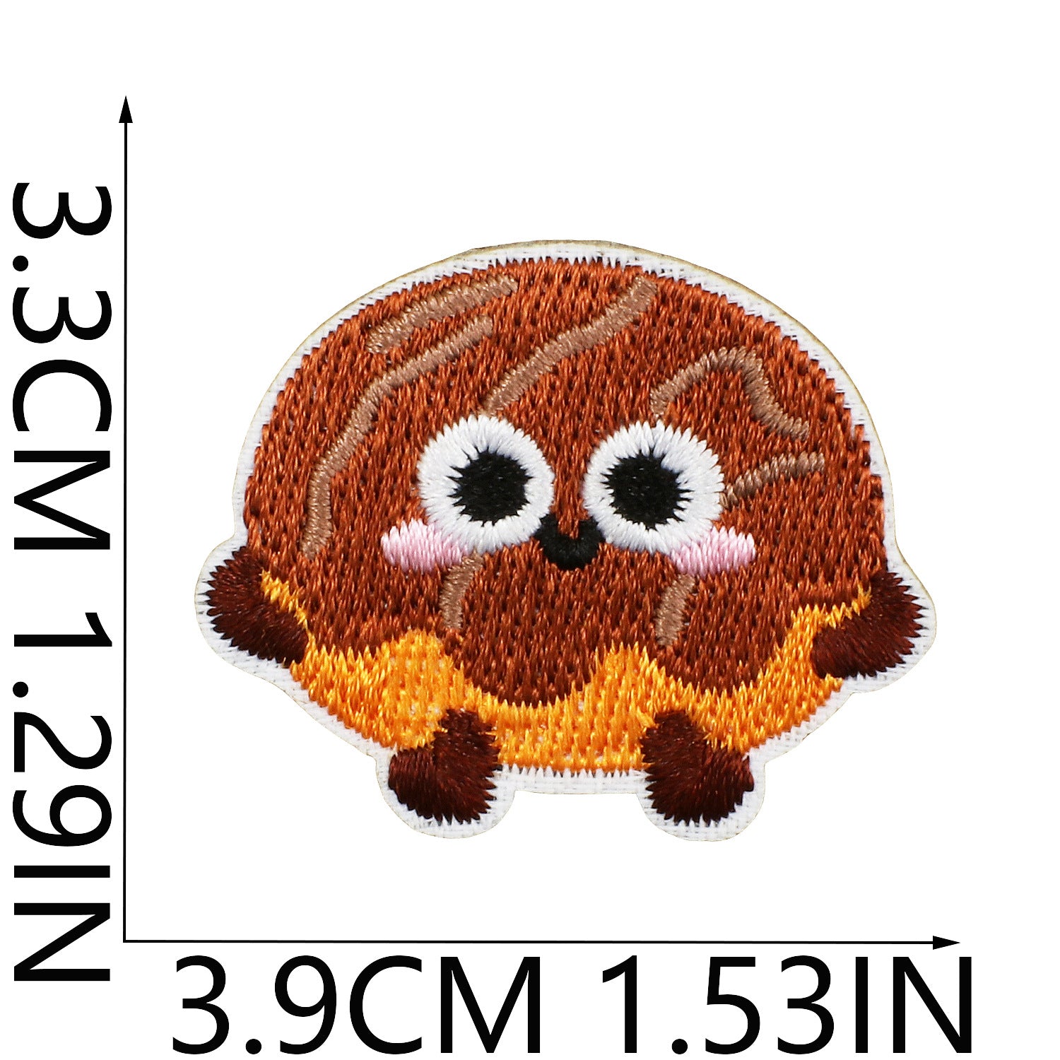 Wholesale Cute Dessert Embroider Cloth Stickers Star Biscuit Stickers Clothes Decoration