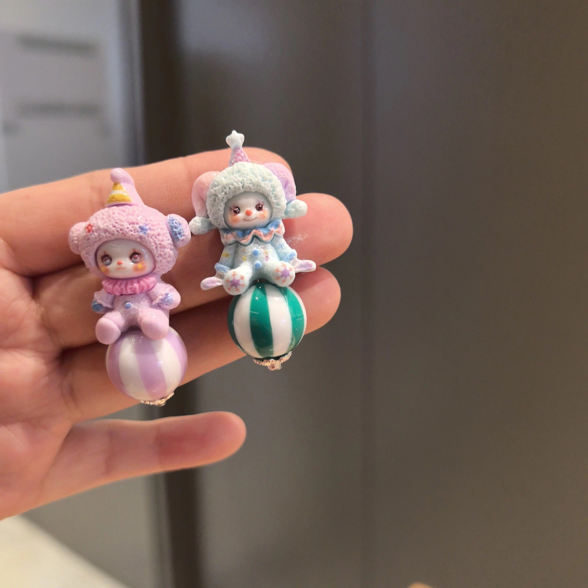 Wholesale Cartoon cute girl earrings