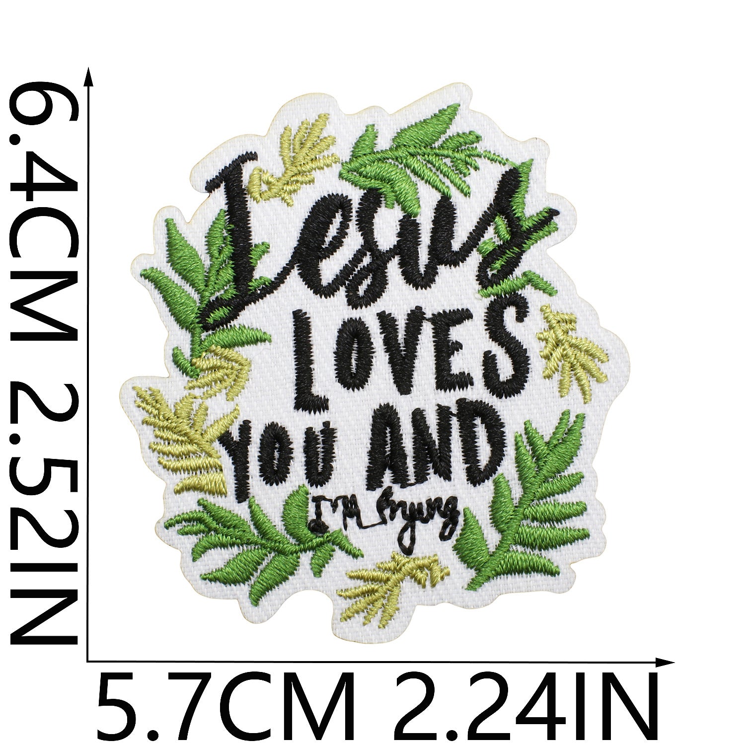 Wholesale Inspirational Embroidered Patch