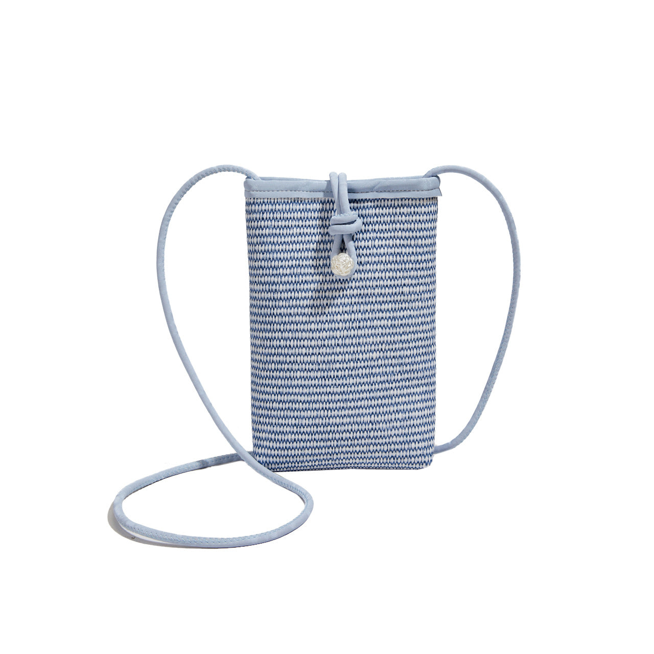 Wholesale Versatile Straw Woven Crossbody Bag Mini Phone Bag