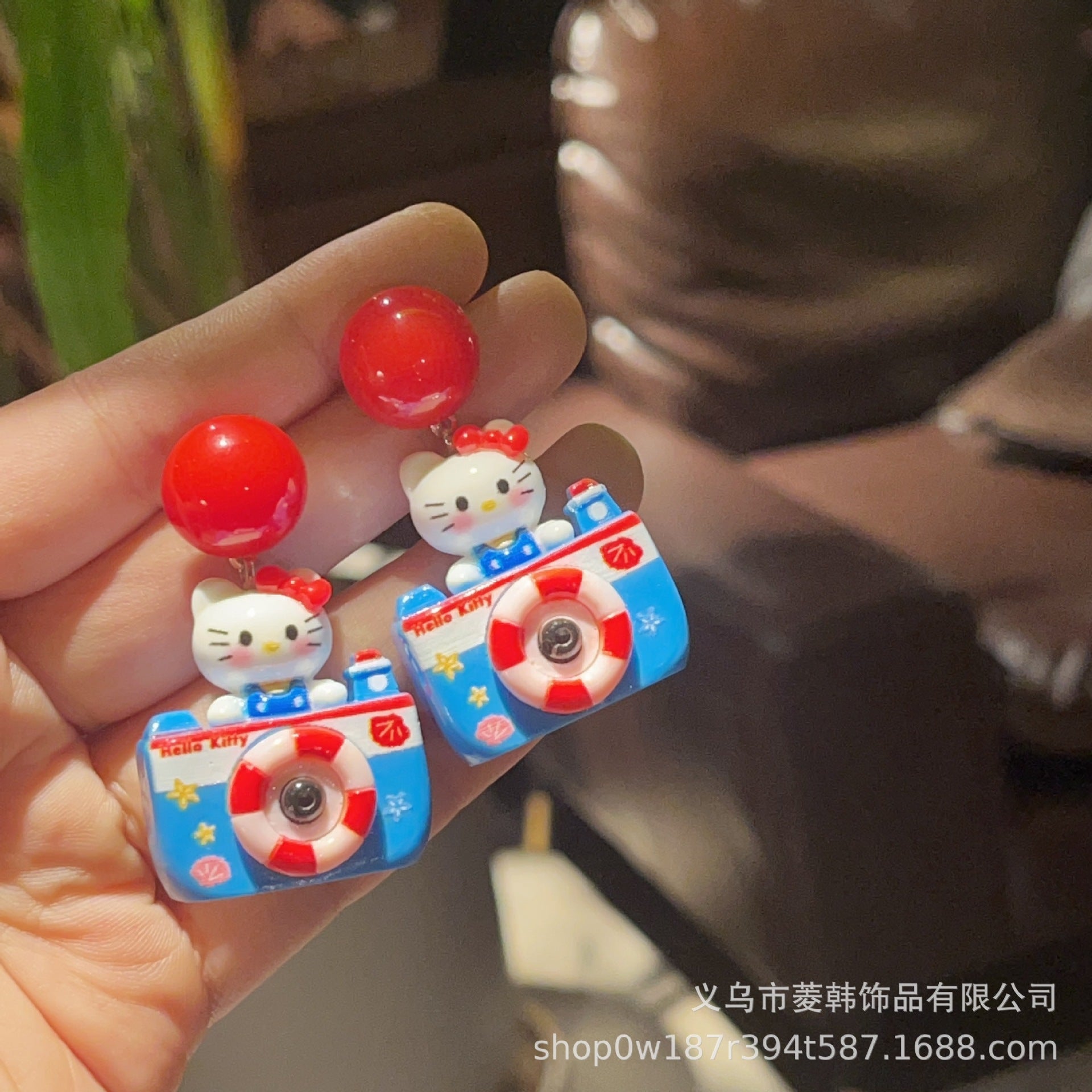 Wholesale Cute cat cartoon earrings