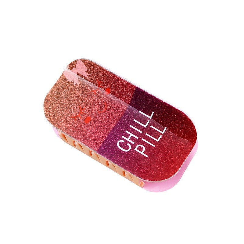 Wholesale Acrylic Pill Shaped Hair Claw Clip Pink Green Medicine Hair Accessory Trendy Everyday Styling Gift