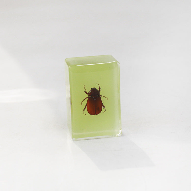 Wholesale 12pcs Luminous Real Insect Scorpion Desktop Resin Ornaments