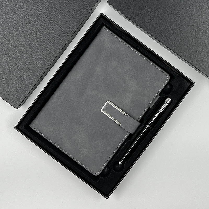 Wholesale Faux Leather A5 Notebook Set Bookmark Gift Box