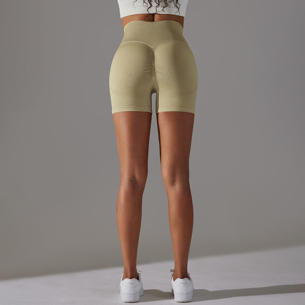 Wholesale Seamless Tummy Tightening Peach Butt High Elastic Yoga Clothes