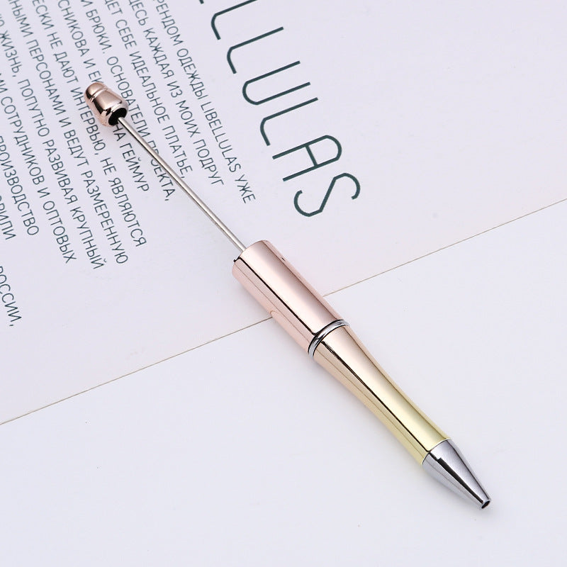 Wholesale Creative Gradient Color DIY Handmade Plastic Bead Pen