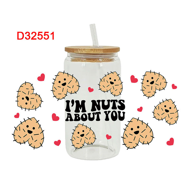 Wholesale Fruit and vegetable cooking series  16oz Cup UV DTF Wraps