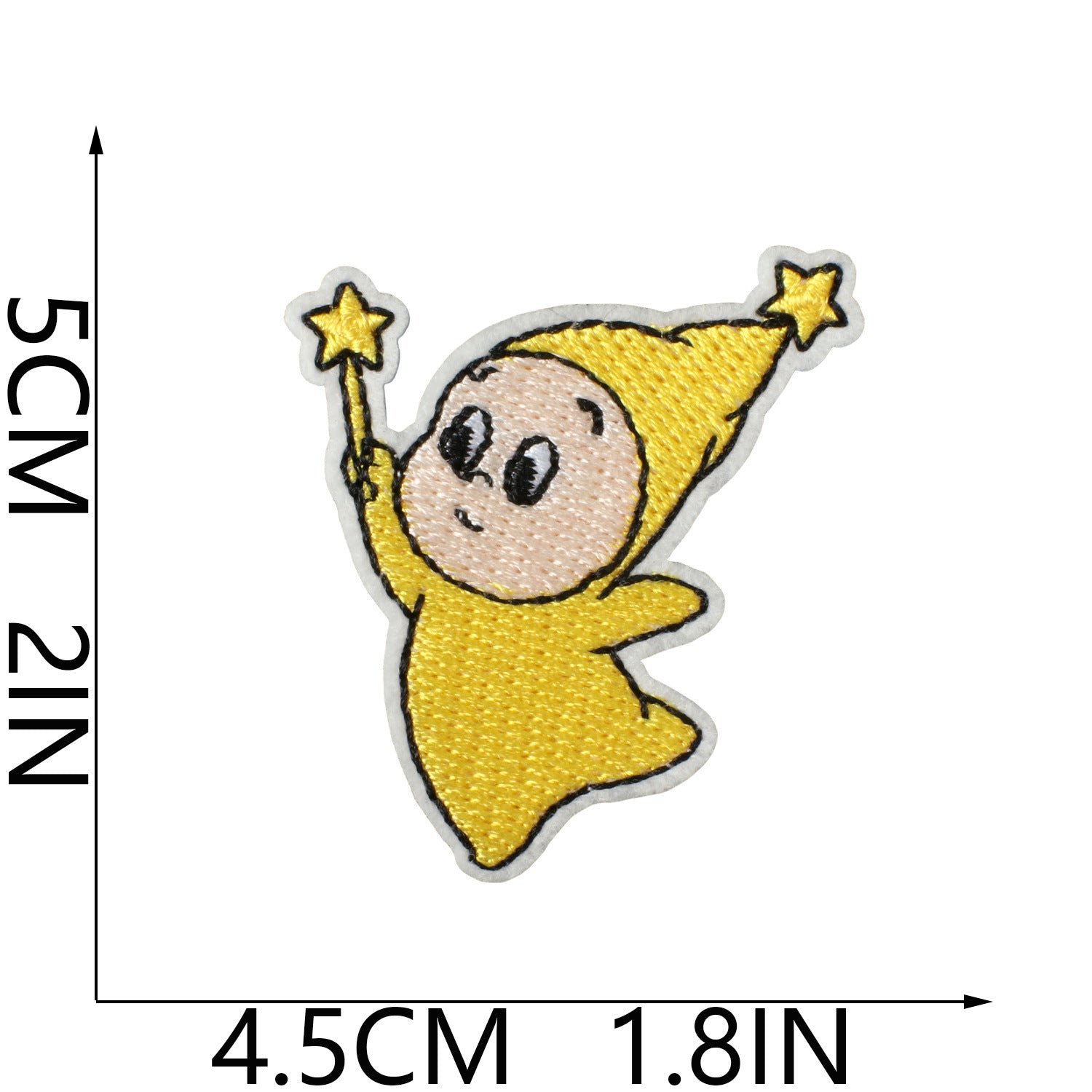 Wholesale Polyester Thread Embroidered Patch Cute Star People Bear Design Iron On DIY Decorative Accent For Clothing Bags Gift And Resale OLY Exclusive