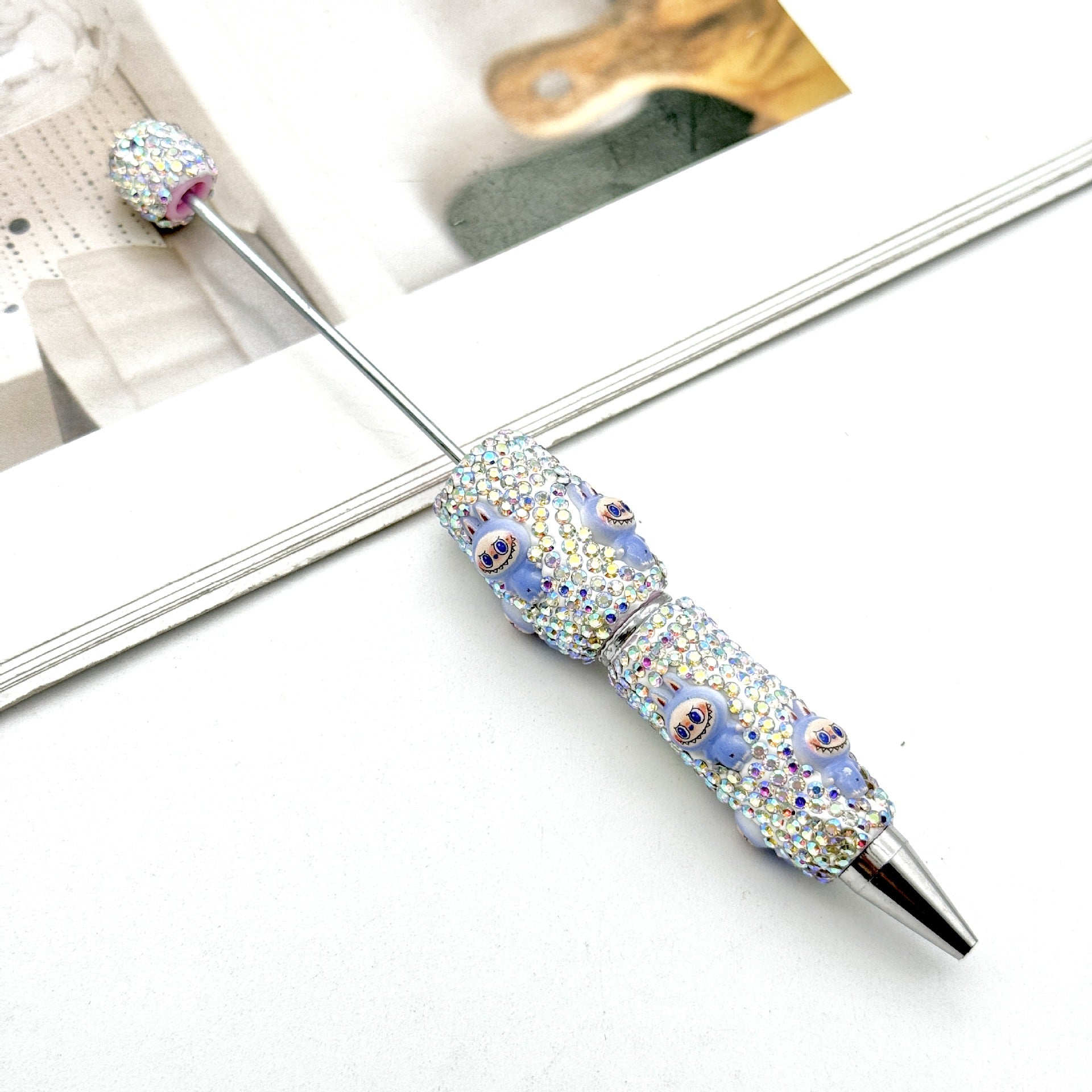 Wholesale Diamond cartoon beaded pen