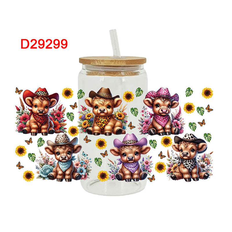 Wholesale UV Transfer Paste Glass Crystal Label Crystal Paste 16OZ UV DTF WRAPS