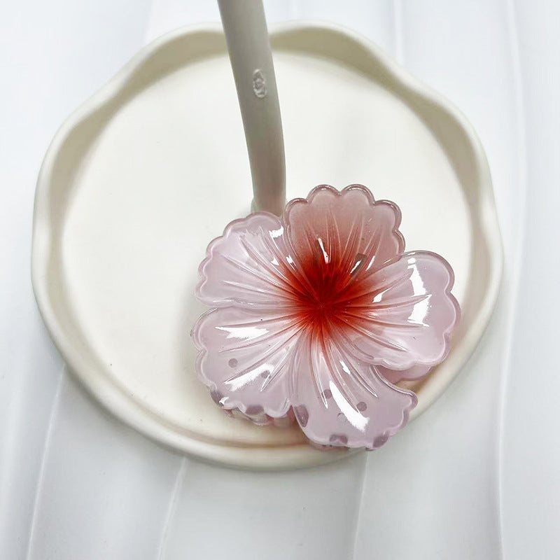 Wholesale Curly Flower Women's Fashion High-end Women's Shark Clip Hair Accessories