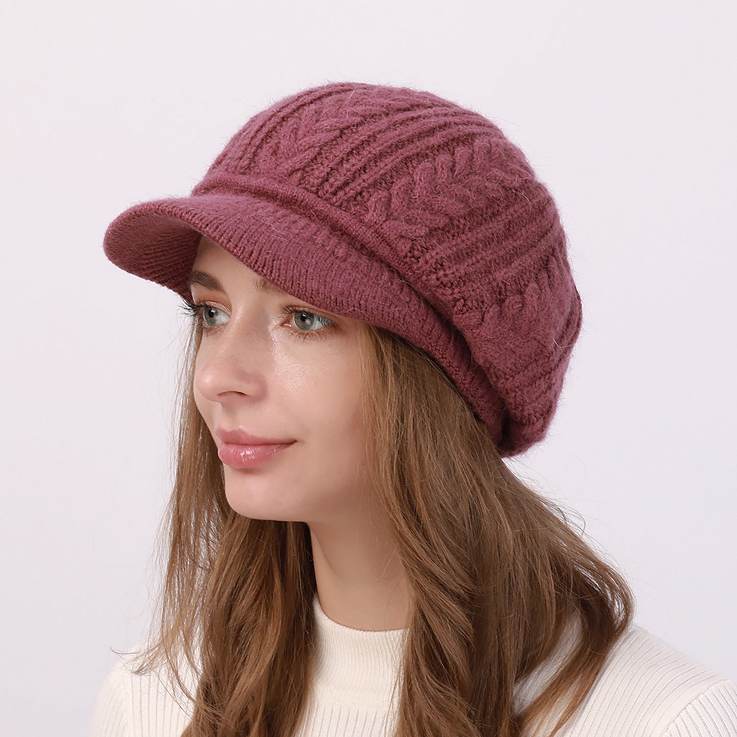 Wholesale New Autumn and Winter Woolen Knitted Hats Warm Berets