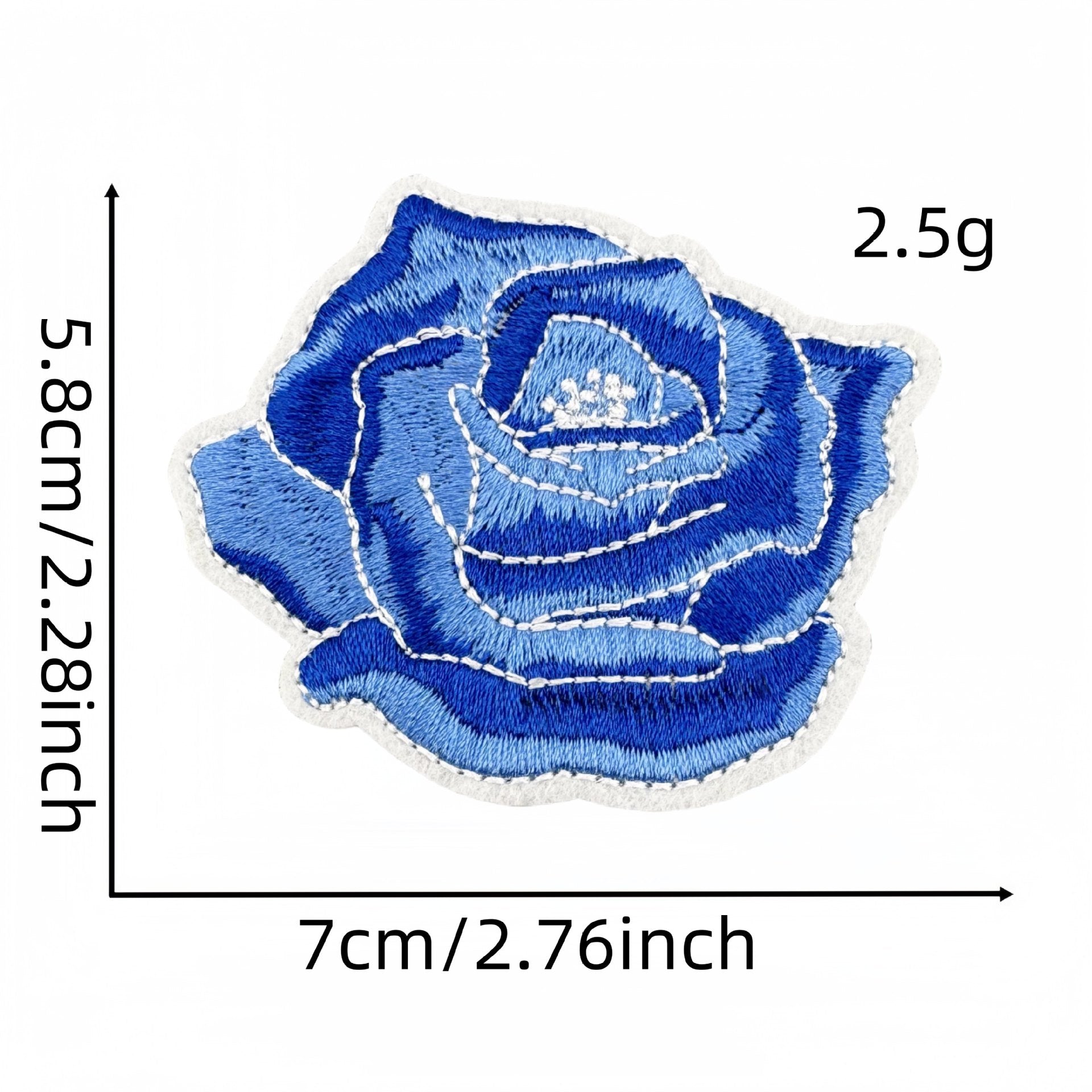 Wholesale Blue series cartoon embroidery DIY patches