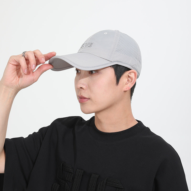 Wholesale Breathable Quick-drying Sports Sunscreen Mesh Baseball Cap