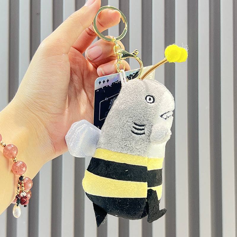 Wholesale Creative Doll Plush Ball Keychain