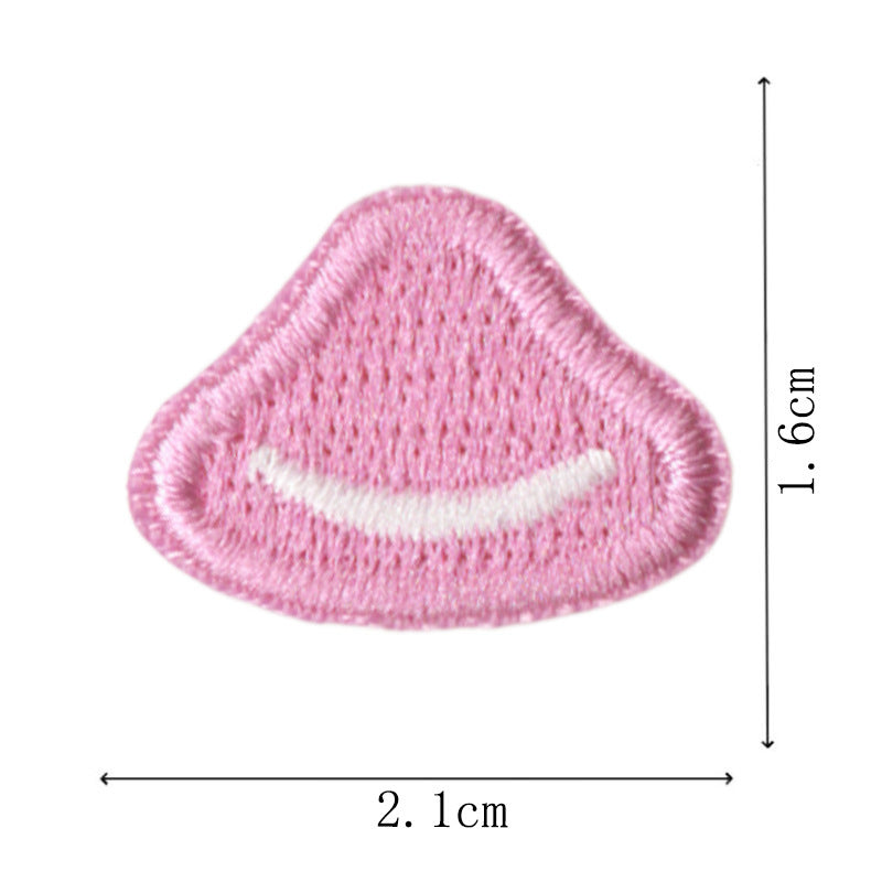 Wholesale Embroidered Cartoon Eye Patches Iron On DIY Decorative Accent For Towels Clothing Craft Supply