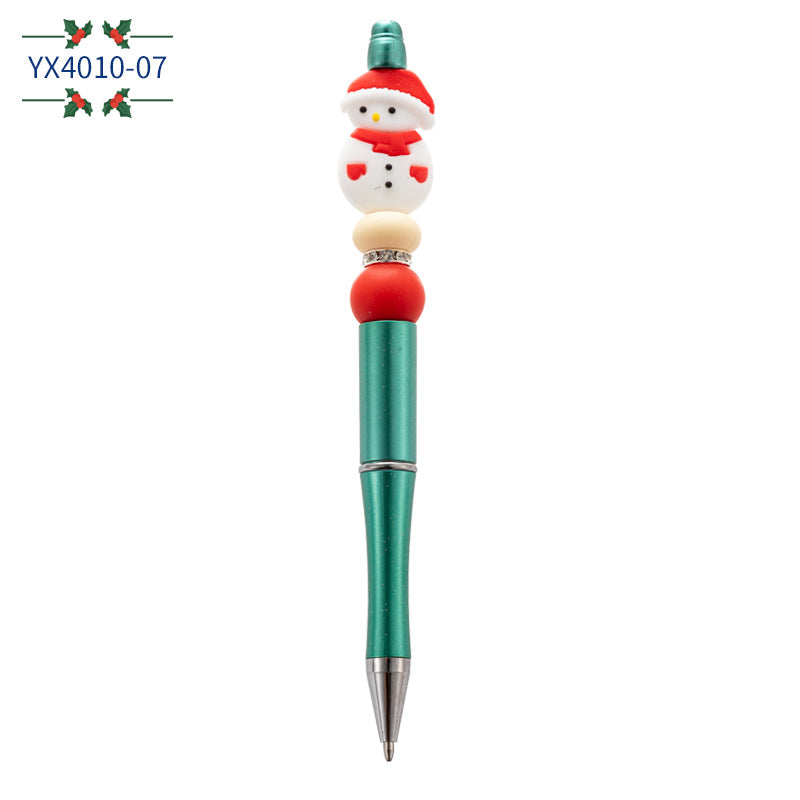 Wholesale beaded pens Christmas Bead Pen Creative DIY
