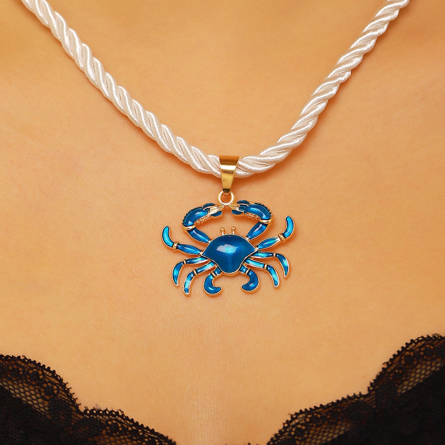 Wholesale Red Lobster Blue Crab Drop Earrings Women Beach Ocean Vacation Style Zinc Alloy Jewelry Fashion Accessory