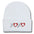 Wholesale Valentine's Day XOXO embroidery knitted hat for men and women couples autumn and winter warm wool hat leisure all-match cold hat tide