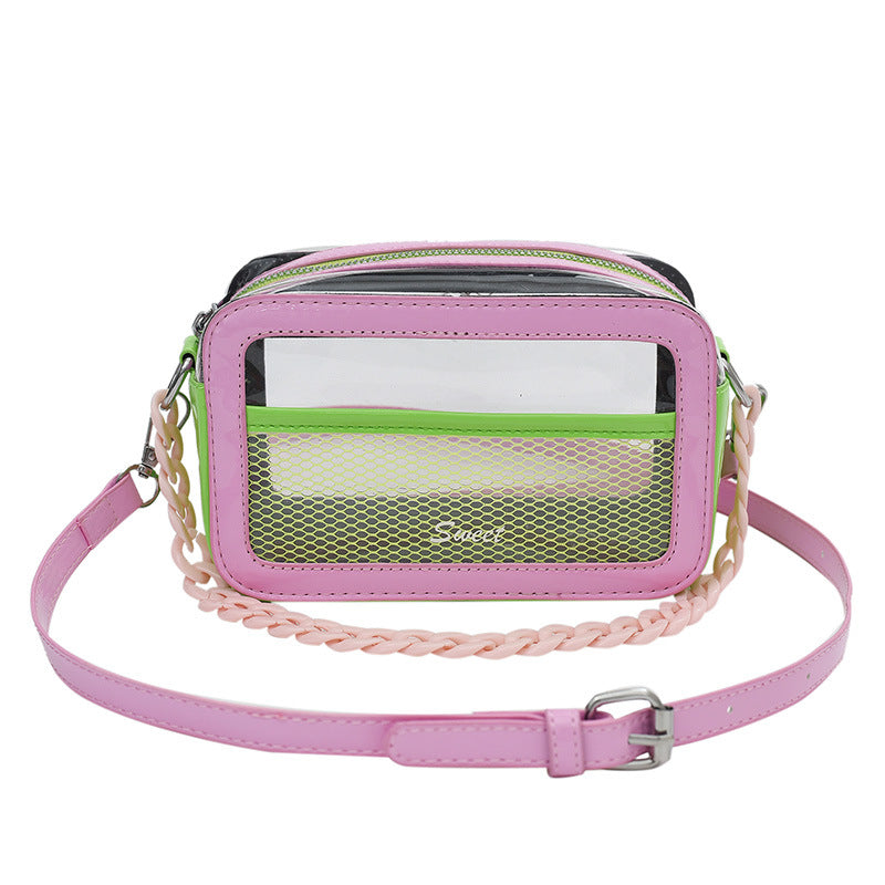 Wholesale PVC Jelly Bag Chain Bag