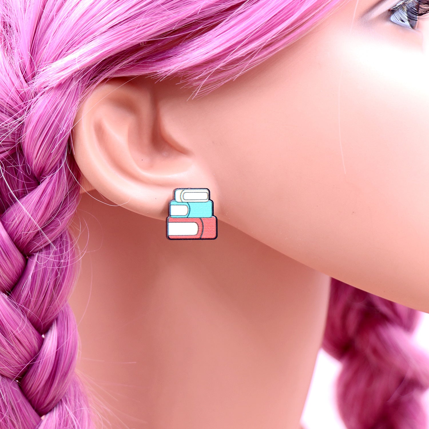 Wholesale Teacher Textbooks Acrylic Earrings