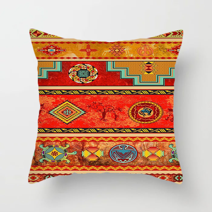 Wholesale Aztec Short Plush Pillowcases