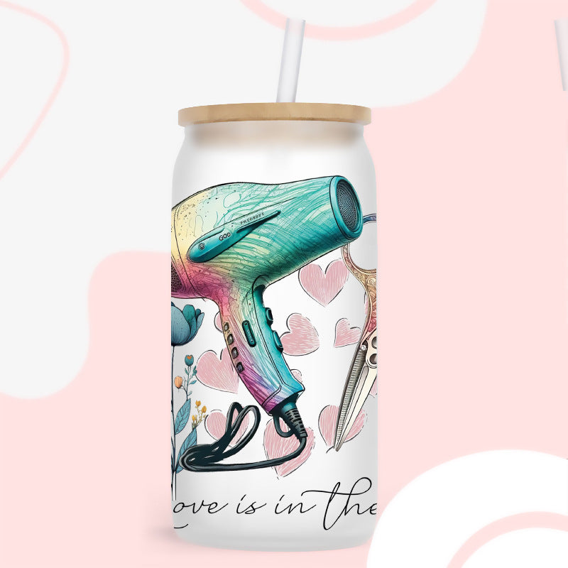 Wholesale Colorful Makeup 16oz Cup UV DTF Wraps