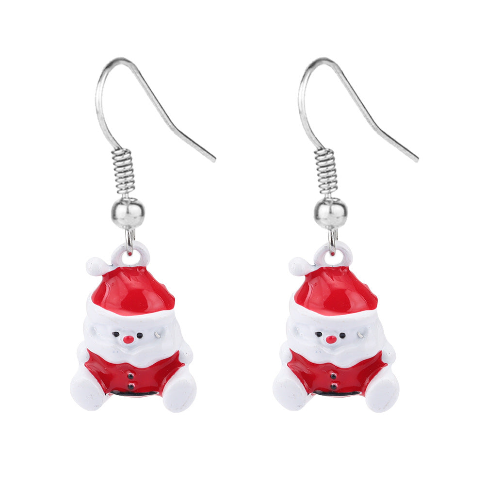 Wholesale Christmas Tree  Snowman Earrings