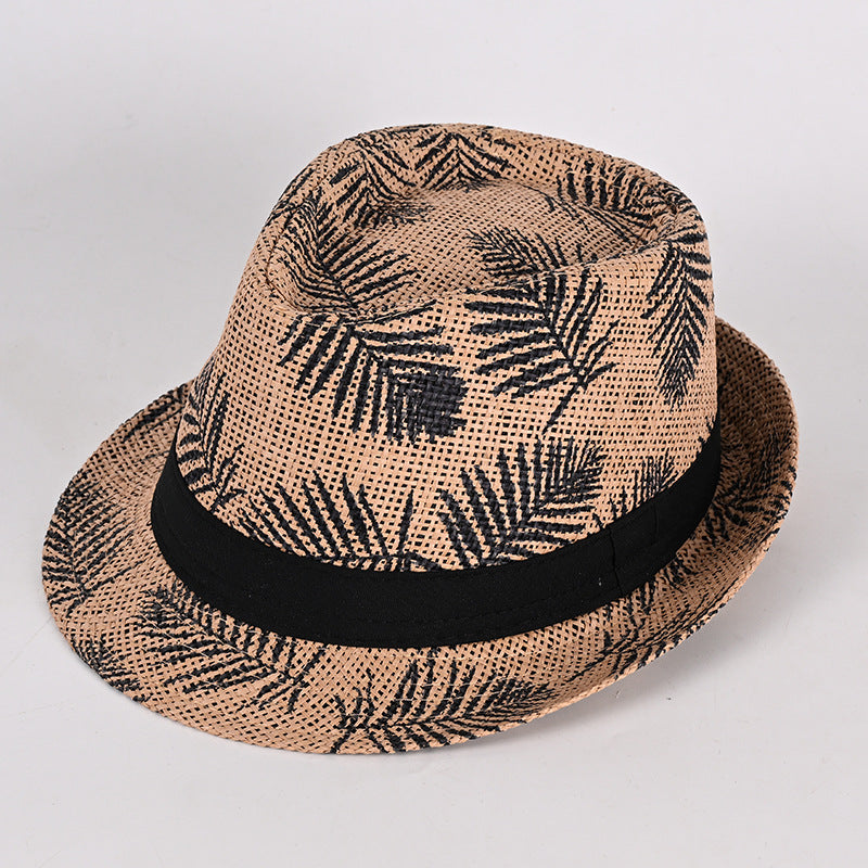 Wholesale Beach style tourism sun shading summer grass jazz hat